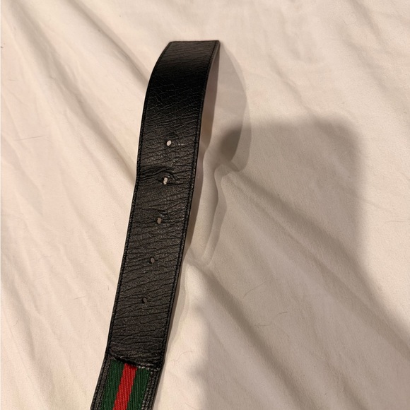 Gucci interlocking Belt with Silver Buckle - Picture 4 of 4